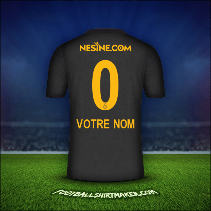 Maillot Galatasaray SK 2021/2022 Extérieur -  votre nom - 0