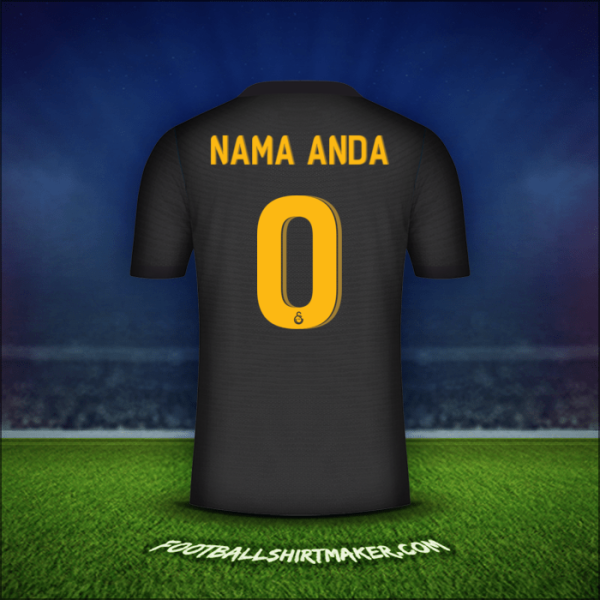 Jersey Galatasaray SK Cup 2021/2022 Alternatif -  nama anda - 0