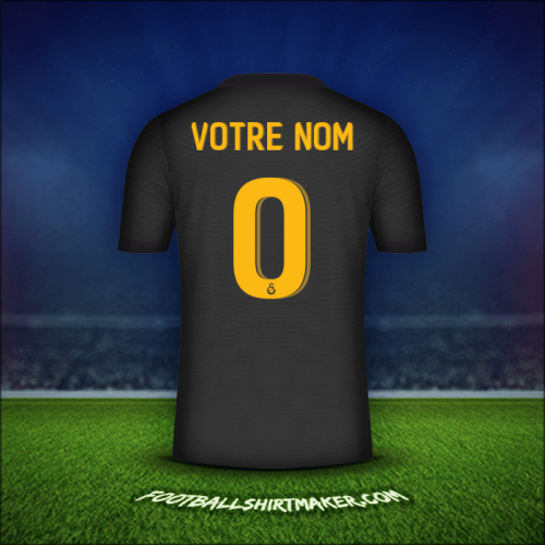 Maillot Galatasaray SK Cup 2021/2022 Extérieur -  votre nom - 0