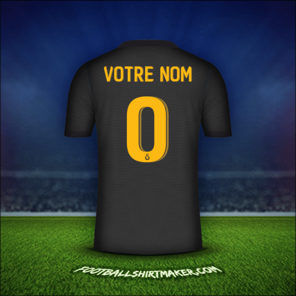 Maillot Galatasaray SK Cup 2021/2022 Extérieur -  votre nom - 0
