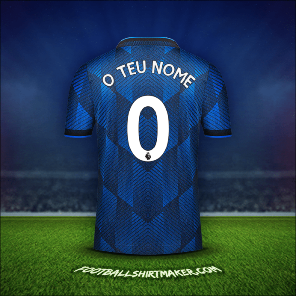 Camisola Manchester United 2021/2022 Terceira -  o teu nome - 0