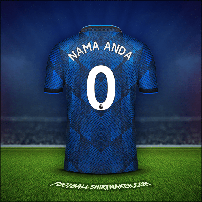 Jersey Manchester United 2021/2022 Ketiga -  nama anda - 0
