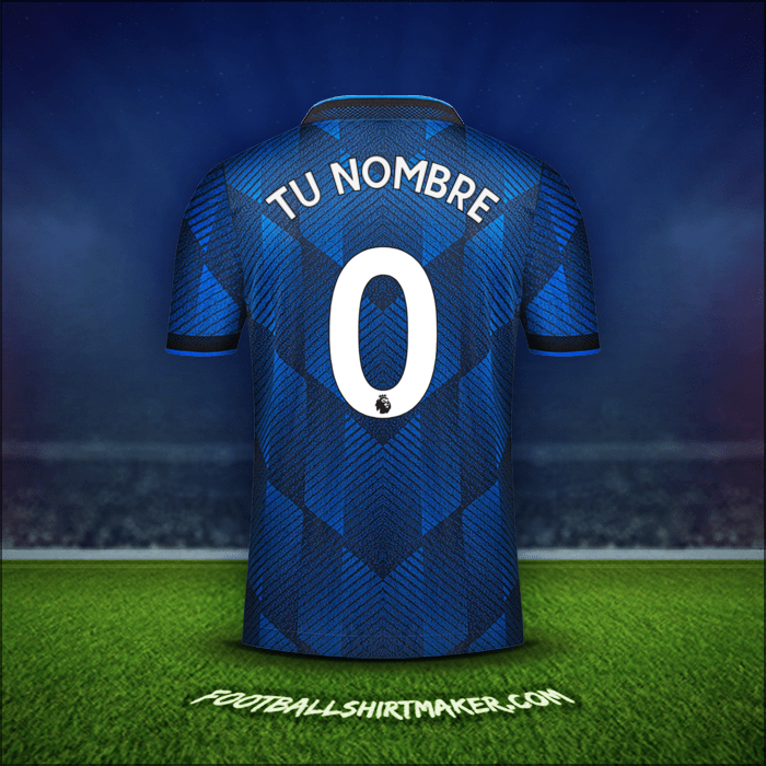 Camiseta Manchester United 2021/2022 Tercera -  tu nombre - 0