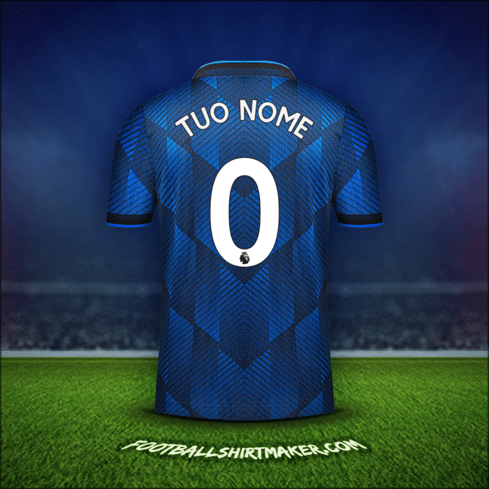 Maglia Manchester United 2021/2022 Terza -  tuo nome - 0