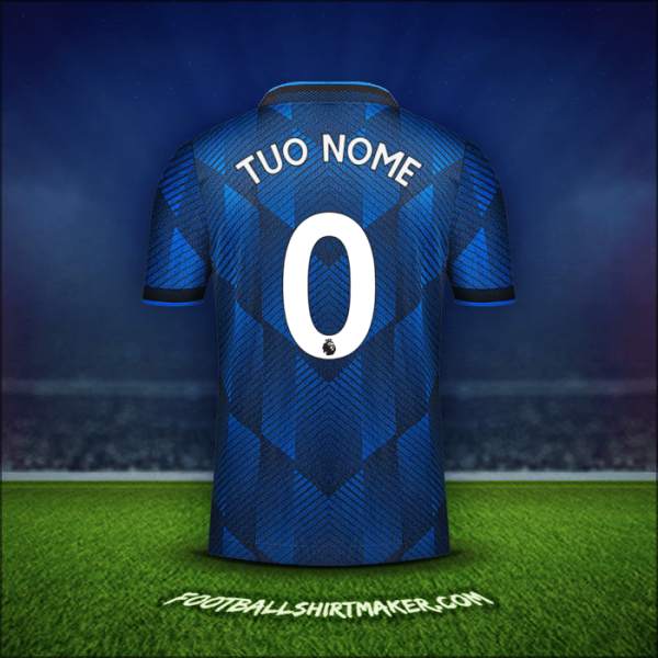 Maglia Manchester United 2021/2022 Terza -  tuo nome - 0
