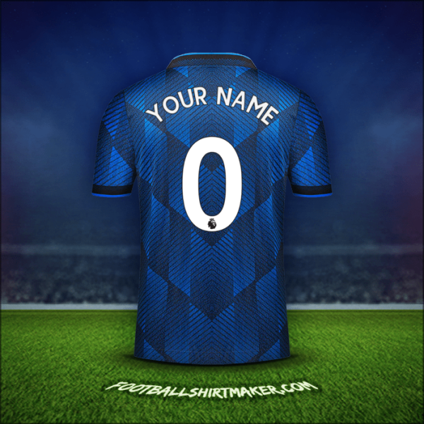 Shirt Manchester United 2021/2022 Third -  your name - 0