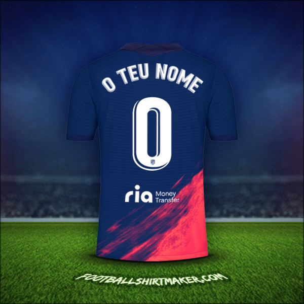 Camisola Atletico Madrid 2021/2022 Alternativa -  o teu nome - 0