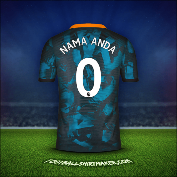 Jersey Chelsea 2021/2022 Ketiga -  nama anda - 0