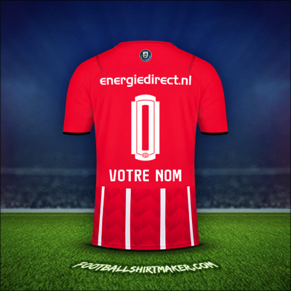 Maillot PSV 2021/2022 -  votre nom - 0