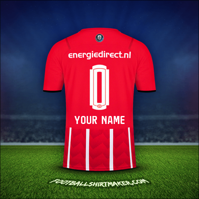 Jersey PSV 2021/2022 -  your name - 0