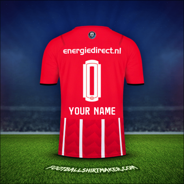 Jersey PSV 2021/2022 -  your name - 0