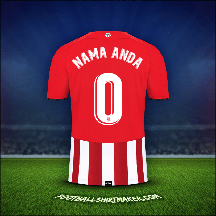 Jersey Athletic Club 2021/2022 -  nama anda - 0