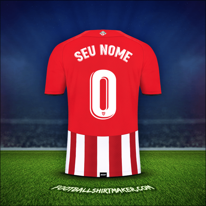 Camisa Athletic Club 2021/2022 -  seu nome - 0