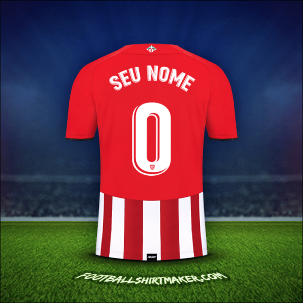 Camisa Athletic Club 2021/2022 -  seu nome - 0