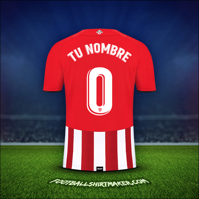 Camiseta Athletic Club 2021/2022 -  tu nombre - 0