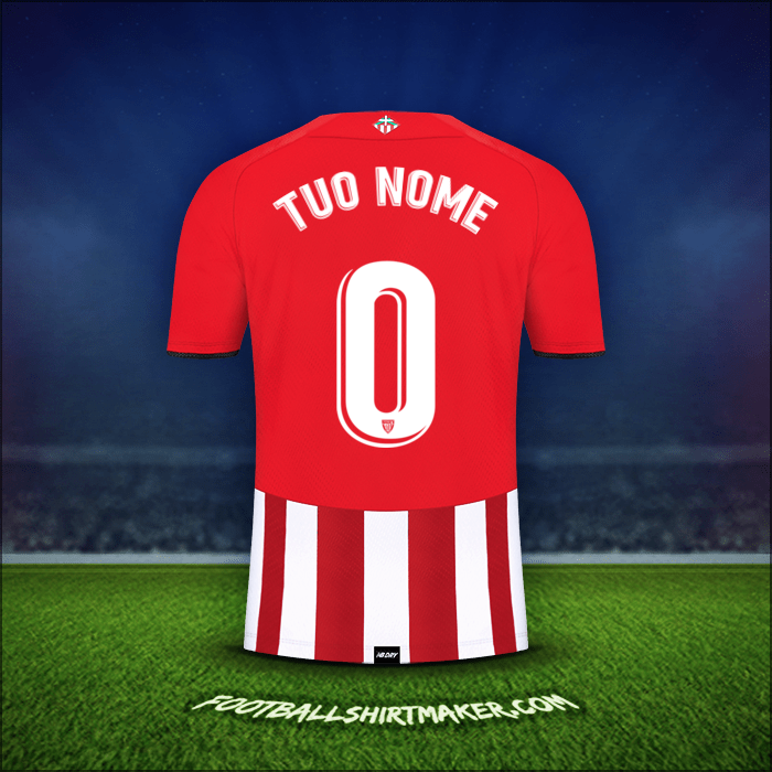 Maglia Athletic Club 2021/2022 -  tuo nome - 0