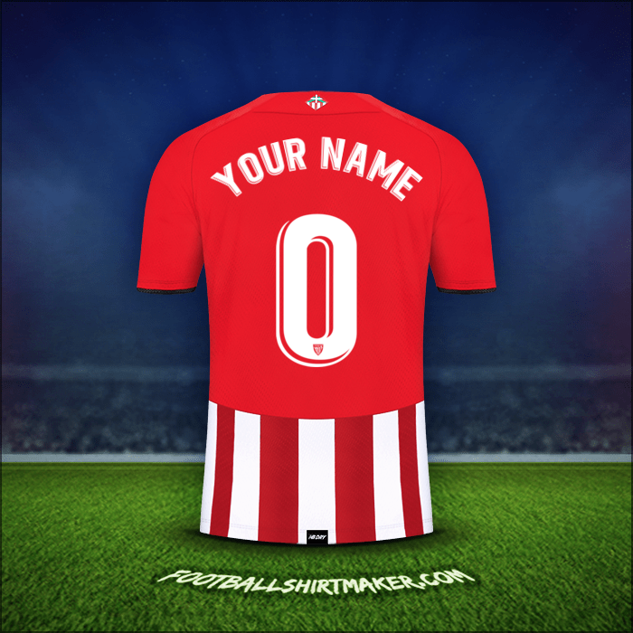 Shirt Athletic Club 2021/2022 -  your name - 0