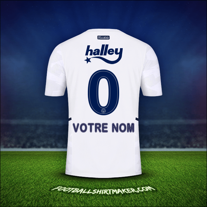 Maillot Fenerbahce SK 2021/2022 Extérieur -  votre nom - 0