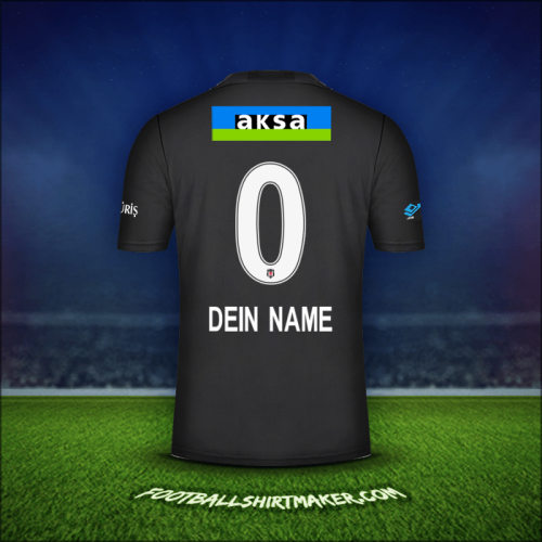 Trikot Besiktas JK 2021/2022 Auswärts -  dein name - 0