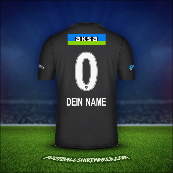 Trikot Besiktas JK 2021/2022 Auswärts -  dein name - 0