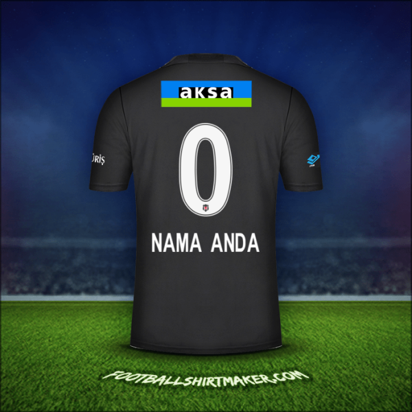 Jersey Besiktas JK 2021/2022 Alternatif -  nama anda - 0