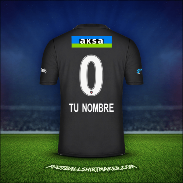 Camiseta Besiktas JK 2021/2022 Visita -  tu nombre - 0