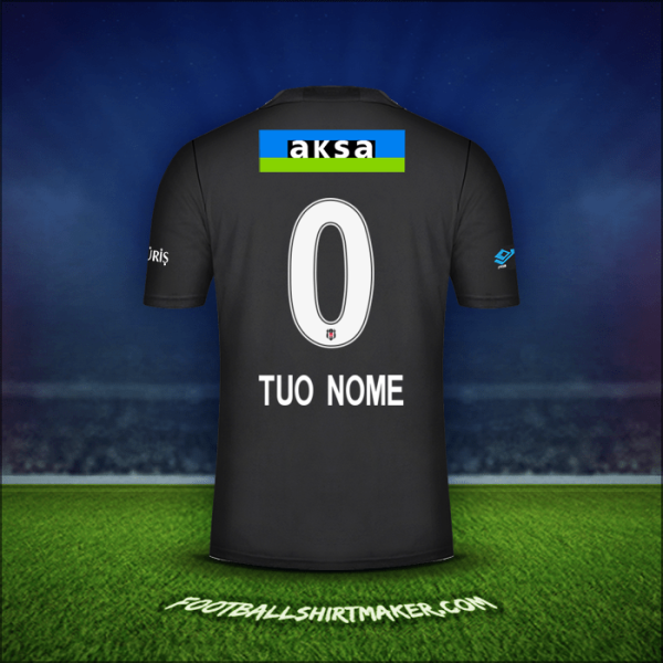 Maglia Besiktas JK 2021/2022 Seconda -  tuo nome - 0