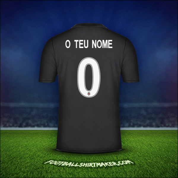 Camisola Besiktas JK Cup 2021/2022 Alternativa -  o teu nome - 0