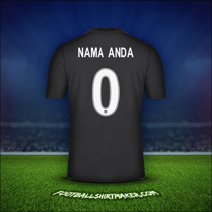 Jersey Besiktas JK Cup 2021/2022 Alternatif -  nama anda - 0