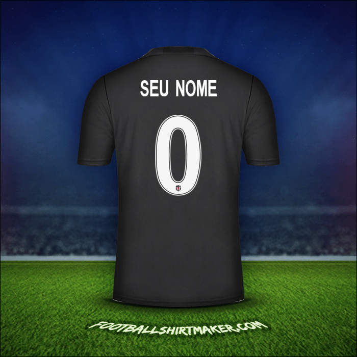 Camisa Besiktas JK Cup 2021/2022 Alternativa -  seu nome - 0