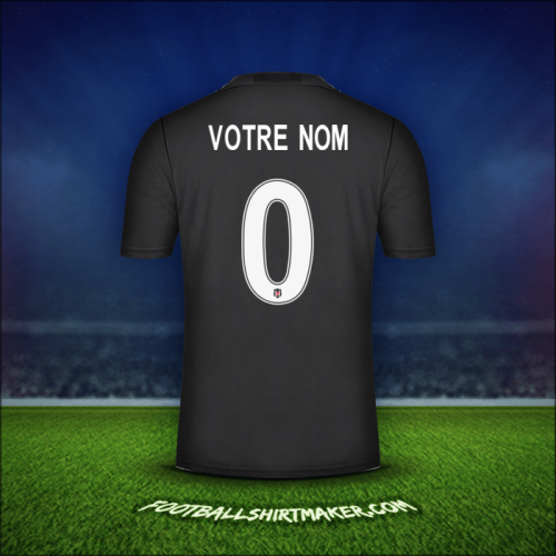 Maillot Besiktas JK Cup 2021/2022 Extérieur -  votre nom - 0