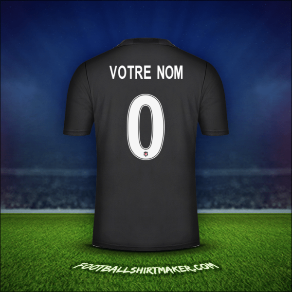 Maillot Besiktas JK Cup 2021/2022 Extérieur -  votre nom - 0