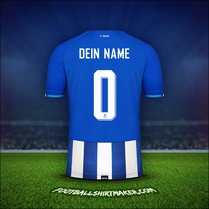Trikot FC Porto UEL 2021/2022 -  dein name - 0