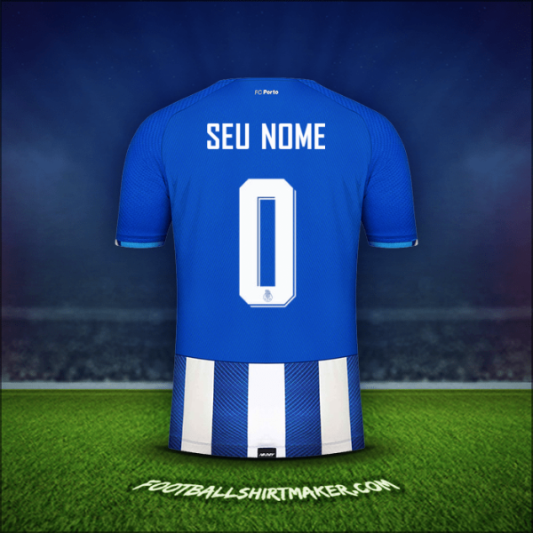 Camisa FC Porto UEL 2021/2022 -  seu nome - 0