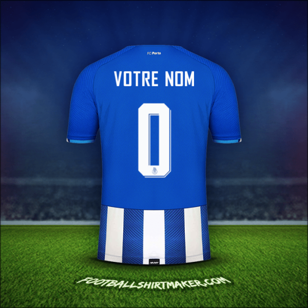 Maillot FC Porto UEL 2021/2022 -  votre nom - 0