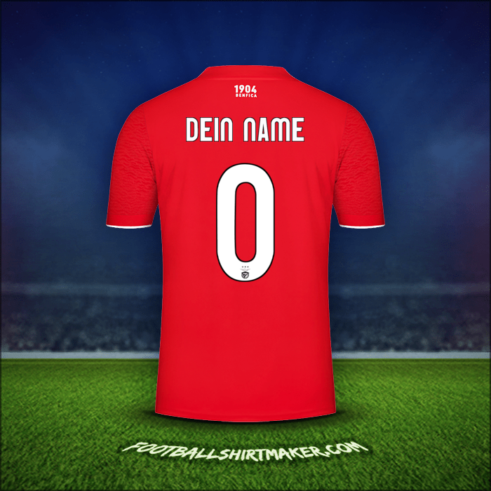 Trikot SL Benfica UCL 2021/2022 -  dein name - 0