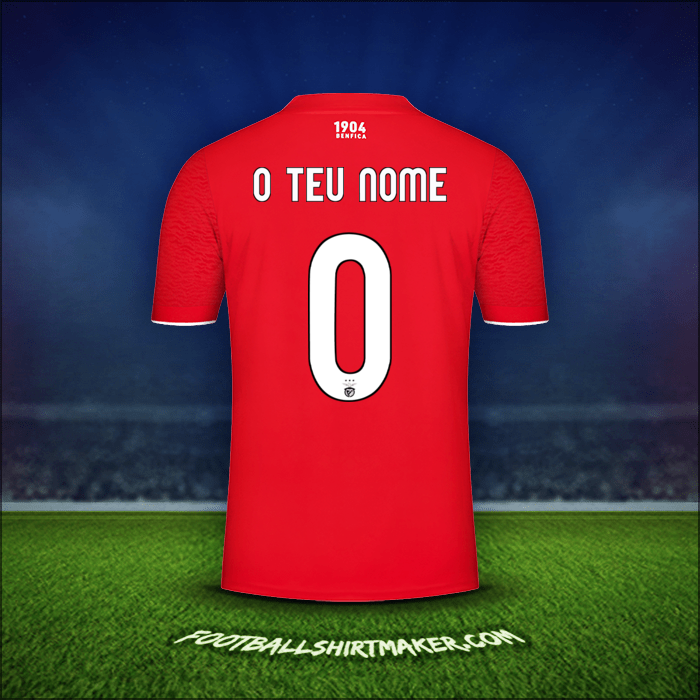 Camisola SL Benfica UCL 2021/2022 -  o teu nome - 0