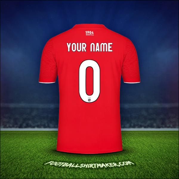 Shirt SL Benfica UCL 2021/2022 -  your name - 0