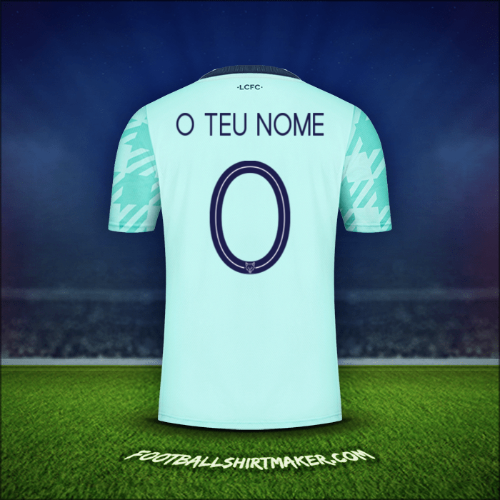 Camisola Leicester City FC Cup 2021/2022 Alternativa -  o teu nome - 0