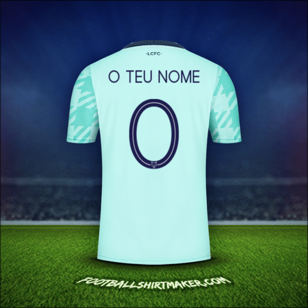 Camisola Leicester City FC Cup 2021/2022 Alternativa -  o teu nome - 0