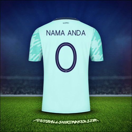 Jersey Leicester City FC Cup 2021/2022 Alternatif -  nama anda - 0