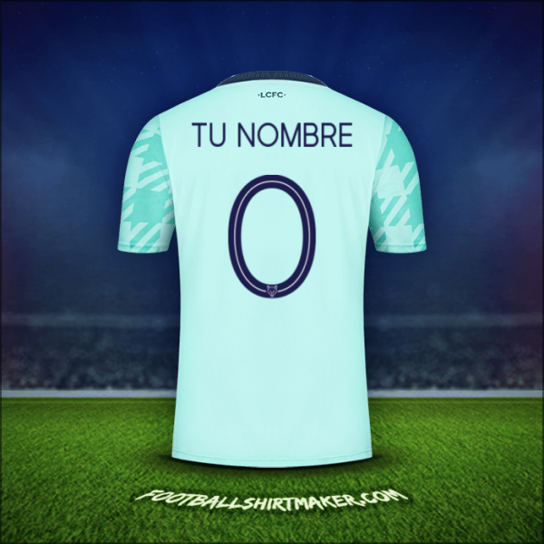 Camiseta Leicester City FC Cup 2021/2022 Visita -  tu nombre - 0