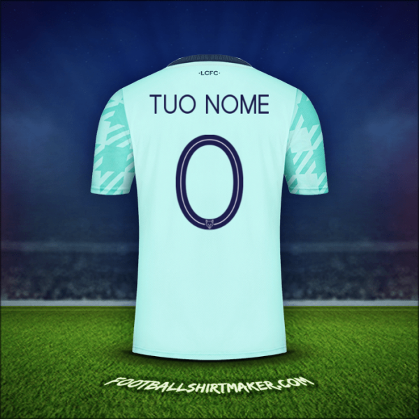 Maglia Leicester City FC Cup 2021/2022 Seconda -  tuo nome - 0
