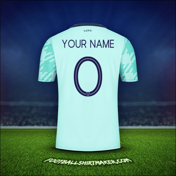 Jersey Leicester City FC Cup 2021/2022 Away -  your name - 0