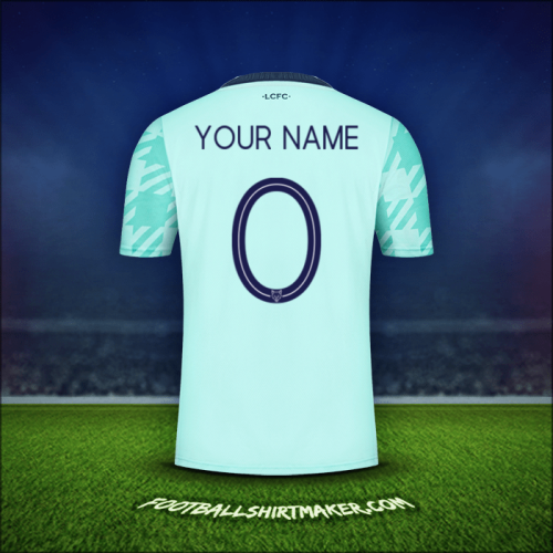 Shirt Leicester City FC Cup 2021/2022 Away -  your name - 0