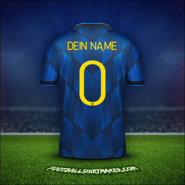 Trikot Manchester United Cup 2021/2022 Dritte -  dein name - 0