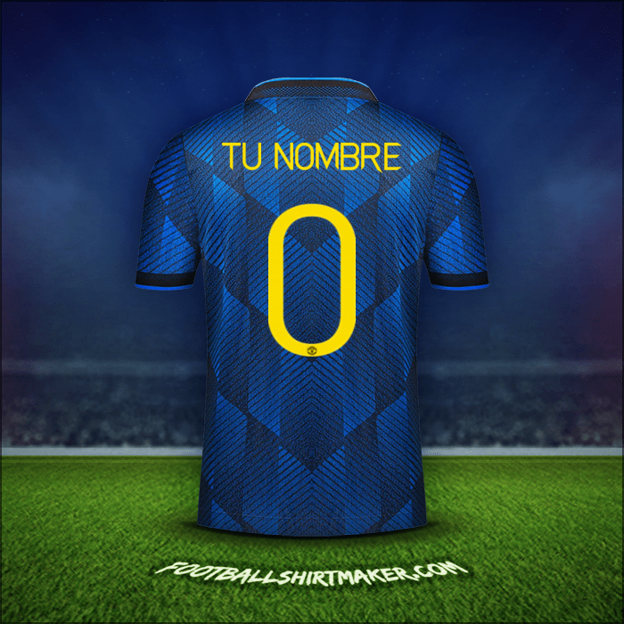 Jersey Manchester United Cup 2021/2022 Tercera -  tu nombre - 0