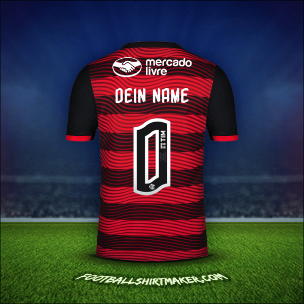 Trikot Flamengo 2022 -  dein name - 0