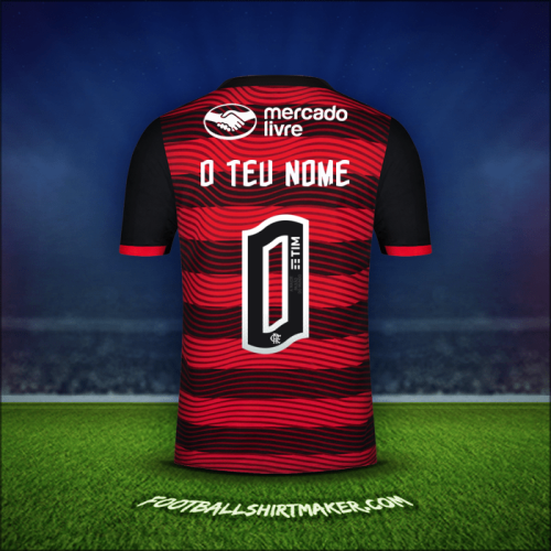 Camisola Flamengo 2022 -  o teu nome - 0