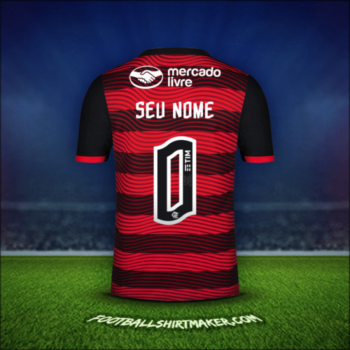 Camisa Flamengo 2022 -  seu nome - 0